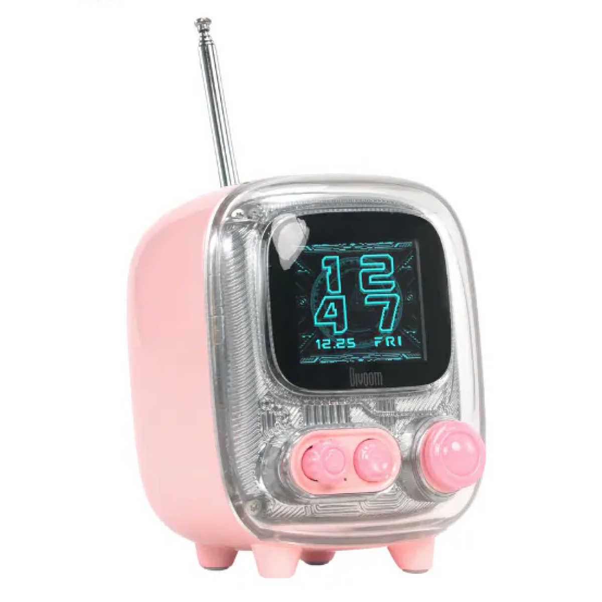 Divoom Tiivoo 2 (Pink) 像素藍牙喇叭 (粉色)